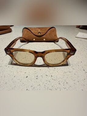 ❌SOLD❌ Brunello Cucinelli Brown 18K gold plated Sunglasses